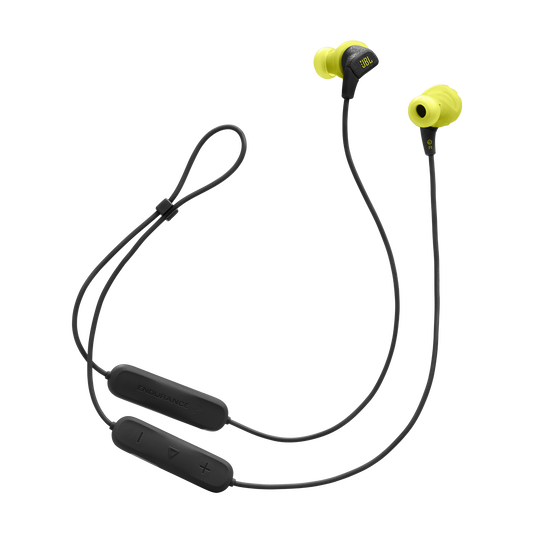 JBL Endurance Run 3 Wireless Negro/Amarillo Audífonos Deportivos Inalámbricos
