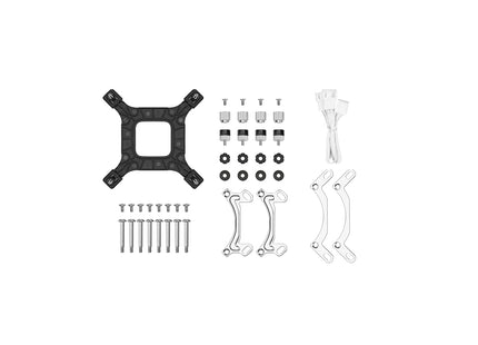 Enfriamiento Líquido RGB DeepCool LE240 WH V2 | AIO 240 mm | Blanco | Compatible Intel/AMD