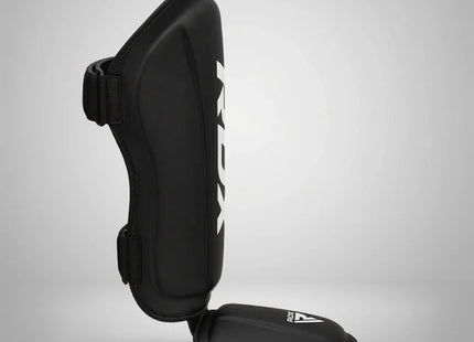 RDX Espinilleras con Empeine Negro/Blanco, T1