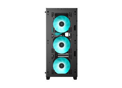 Case Gaming Deepcool CC560 ARGB | Media Torre | 4 Ventiladores ARGB | Vidrio Templado Lateral | Negro