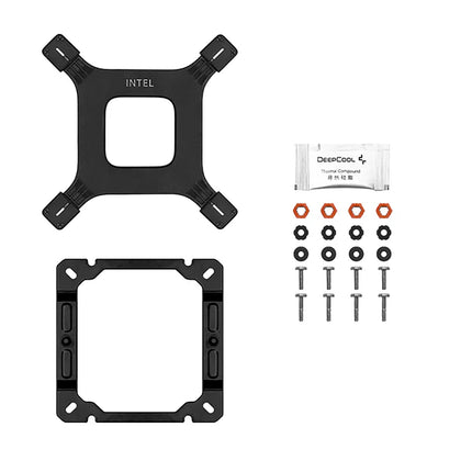 Abanico Deepcool AG400 BK ARGB 120mm | Simple para CPU | Negro