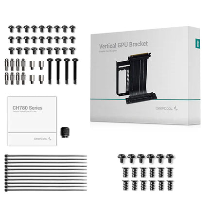 Case Gaming DeepCool CH780 | ATX Max Premium | Vidrio Templado Frontal y Lateral | Blanco