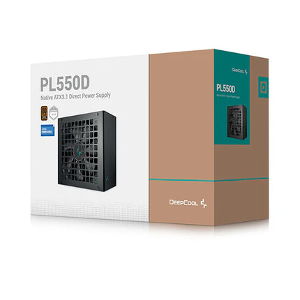 Fuente de Poder DeepCool PL550D 550W R-PL550D-FC0B-JDUS-V2 | 80 PLUS Bronze | No Modular