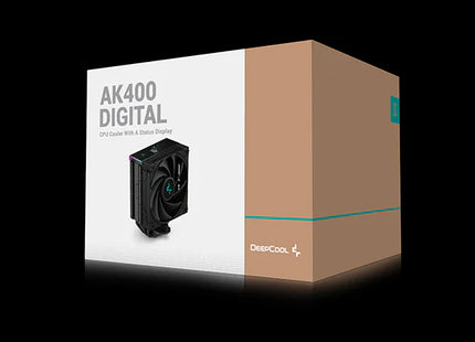 Enfriamiento de Aire DeepCool AK400 Digital Pro R-AK400-BKAPMN-G | 1 Ventilador 120mm | RGB | Compatible AM5/AM4 | LGA1851/1700