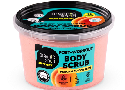 Organic Shop Sport Exfoliante Corporal Durazno 250 ml, 266465