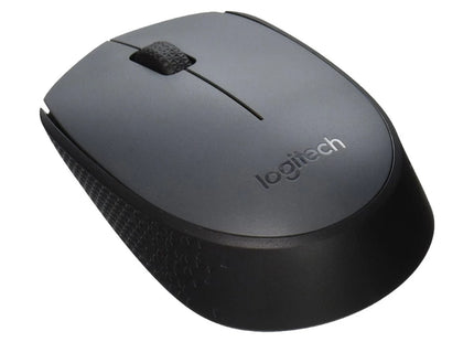 Mouse Logitech M170 vista posterior con compartimento de batería