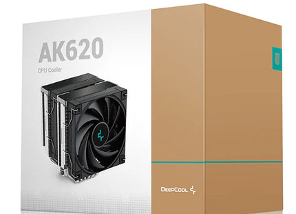 Enfriamiento de Aire DeepCool AK620 R-AK620-BKNNMT-G | LGA2066 / AM5 | 2x120 mm | FDB