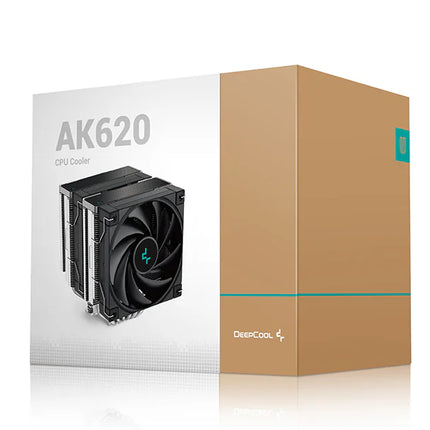 Enfriamiento de Aire DeepCool AK620 R-AK620-BKNNMT-G | LGA2066 / AM5 | 2x120 mm | FDB
