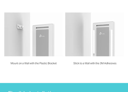 Router Wi-Fi 6 TP-Link tamaño compacto comparativo escala