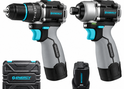 Energy Kit Taladro y Llave de Impacto 18 V, DDIB13+IS14 K2