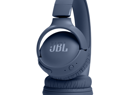 Auriculares JBL Tune 520BT detalle close-up controles y botones laterales