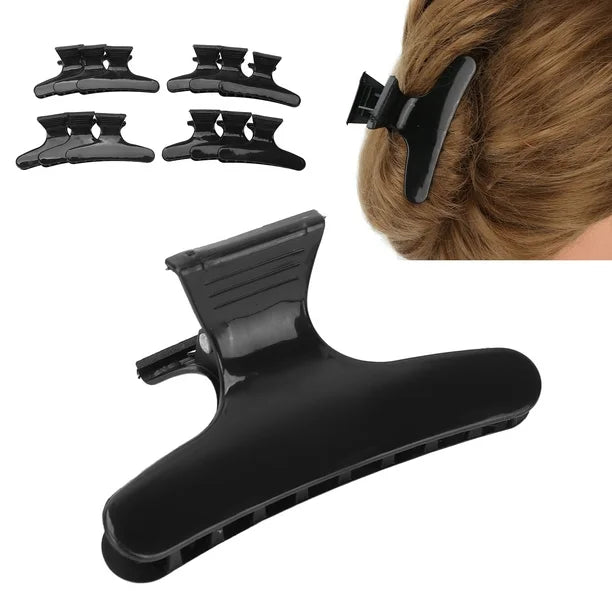 Pinzas Piraña para Cabello Revlon x4 | Para sujetar el cabello con fuerza y sin dañarlo