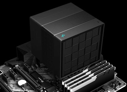 Abanico DeepCool Assassin IV | Doble Ventilador 120mm/140mm | 7 Heat Pipes | Enfriamiento de Alto Rendimiento | Negro