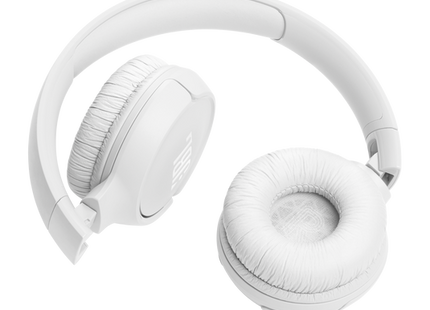 Audífonos JBL Tune 520BT desplegados mostrando rango de ajuste completo