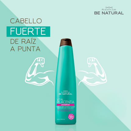 Acondicionador Vital Placenta 350ml Placent Life | Para fortalecer y reparar el cabello dañado