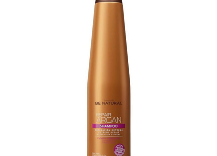 Shampoo Reparador Argán Placent Life | 350ml | Nutrición y brillo para cabello dañado o seco