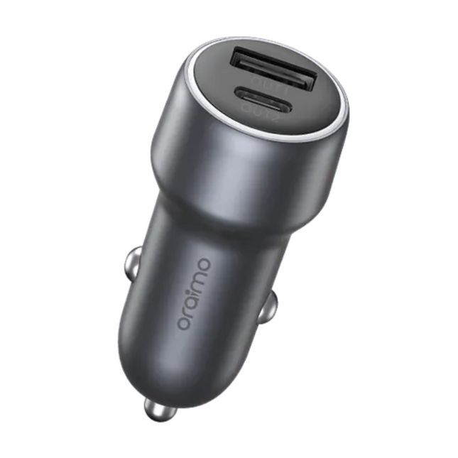 Cargador de Carro Oraimo Bullet 48 | 48W | 1 USB-A | 1 USB-C | OCC-73D
