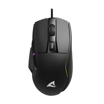 Mouse Gaming Sharkoon SGM35 | Alámbrico | RGB | 6400 DPI | 6 Botones | Ergonómico