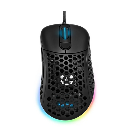 Mouse Gaming Sharkoon Light² 200 | RGB | Alámbrico | Sensor 16.000 DPI | Ultra ligero 62g | 6 Botones programables