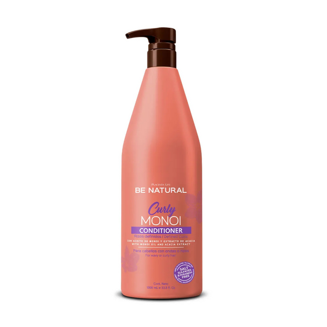 Acondicionador Curly Monoi 1000ml Placent Life | Para definir y nutrir rizos sin frizz