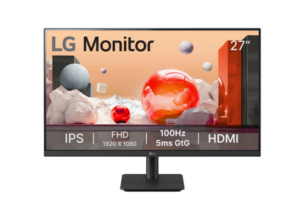 Monitor LG 27MS500-B | 27” | FHD 1920 x 1080 | 100Hz | 5ms | IPS