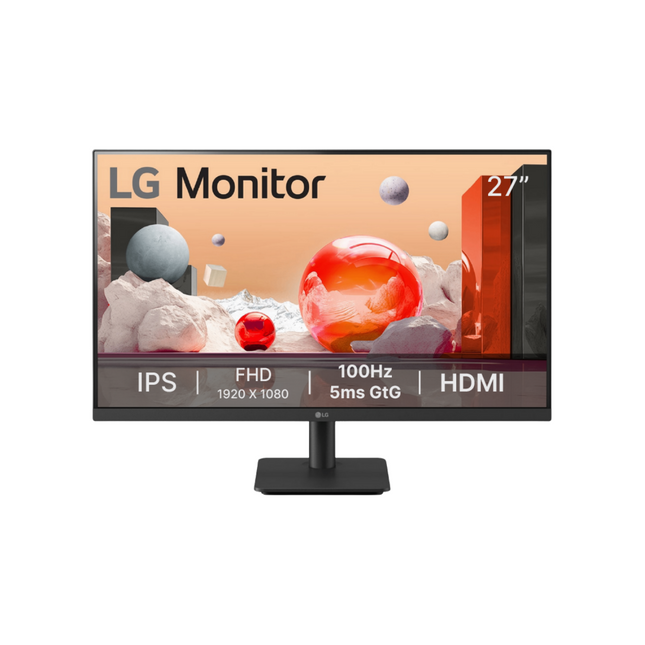 Monitor LG 27MS500-B | 27” | FHD 1920 x 1080 | 100Hz | 5ms | IPS