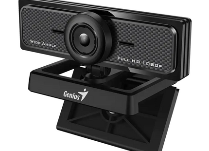 Cámara web Genius WideCam F100 V2 vista frontal con lente gran angular 120 grados
