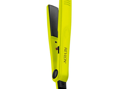 Alisadora Profesional Amarilla 1” Revlon | Para alisar y estilizar con acabado suave y brillante