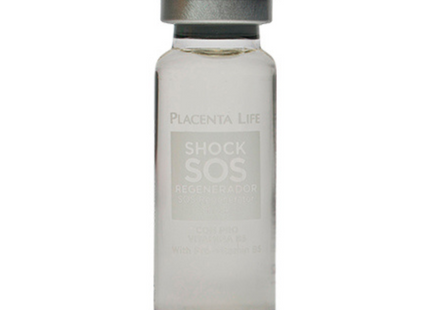 Ampolla Shock SOS Regenerador Capilar 15ml Placent Life | Para reparar y regenerar el cabello dañado