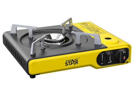 Winning Star Cocina de Gas Portátil 2900W Amarilla, ST-5658