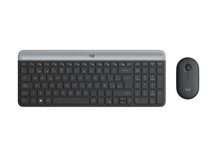 Teclado y Mouse Logitech Slim MK470 | Inalámbrico | Diseño Ultra Delgado