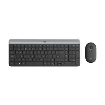 Teclado y Mouse Logitech Slim MK470 | Inalámbrico | Diseño Ultra Delgado
