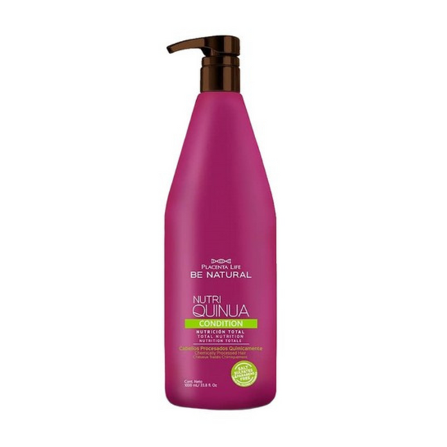 Acondicionador Nutritivo Quinua 1000ml Placent Life | Para nutrir y fortalecer el cabello seco o dañado