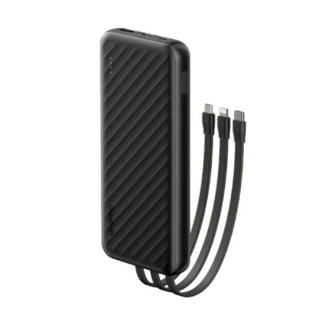 Power Bank Oraimo Slice Link | 10000mAh | 12W | 3 Puertos | OPB-P5101