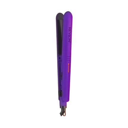 Alisadora Cerámica 1” Morado Oscuro Revlon | Para un alisado controlado con brillo y sin frizz