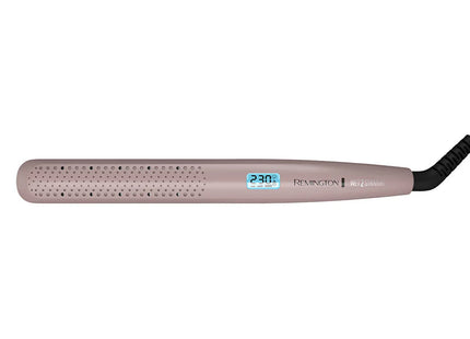 Plancha Alisadora Remington Húmedo y Seco S27A (110) F | Sensor Inteligente | Cerámica Anti-Frizz | Hasta 230 °C | Pantalla Digital