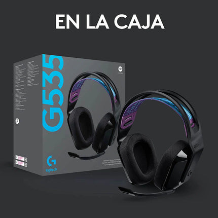 Headset Logitech G535 LIGHTSPEED | Inalámbrico | Sonido Estéreo