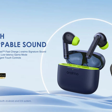 Audífono Oraimo FreePods Lite | Inalámbrico Bluetooth | IPX4 | OTW-330