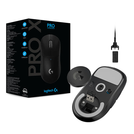 Mouse Gaming Logitech PRO X SUPERLIGHT | Inalámbrico | LIGHTSPEED | Sensor HERO 25K