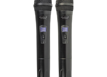Studio Z GW-R2000 micrófono inalámbrico doble UHF recargable