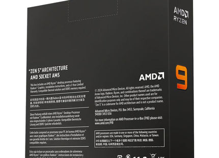 Procesador AMD Ryzen 9 9900X | 9ª Gen | 5.6 GHz | AM5