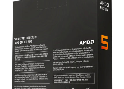 Procesador AMD Ryzen 5 9600X | 9ª Gen | 5.4 GHz | AM5