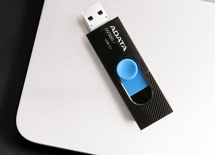 Memoria USB ADATA UV320 64GB | USB 3.1 Gen 1 | Negro/Azul | Lectura hasta 100MB/s
