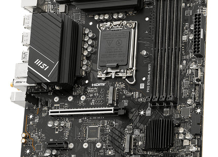 Tarjeta Madre MSI PRO B760M-A WiFi DDR5, LGA 1700