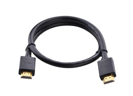 Conectores HDMI del cable UGREEN HD104 con acabado negro premium