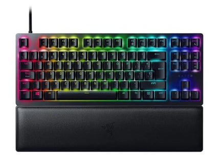 TECLADO GAMING RGB RAZER HUNTSMAN V2 ANALOG MECÁNICO ALÁMBRICO USB ESPAÑOL RZ03-03610700-R311 NEGRO