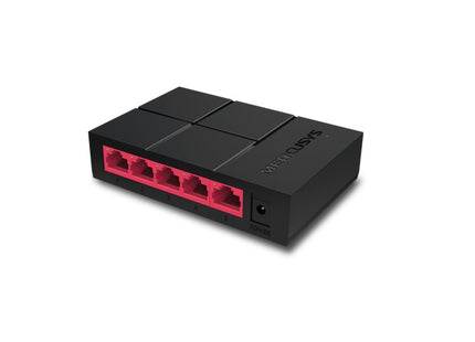 Switch Mercusys MS105G | 5 Puertos | 10/100/1000 Mbps | Auto-Negociación | Plug & Play | Diseño Compacto