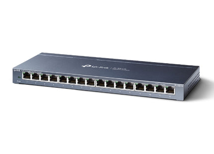Switch TP-Link TL-SG116 de 16 puertos Gigabit Ethernet vista frontal