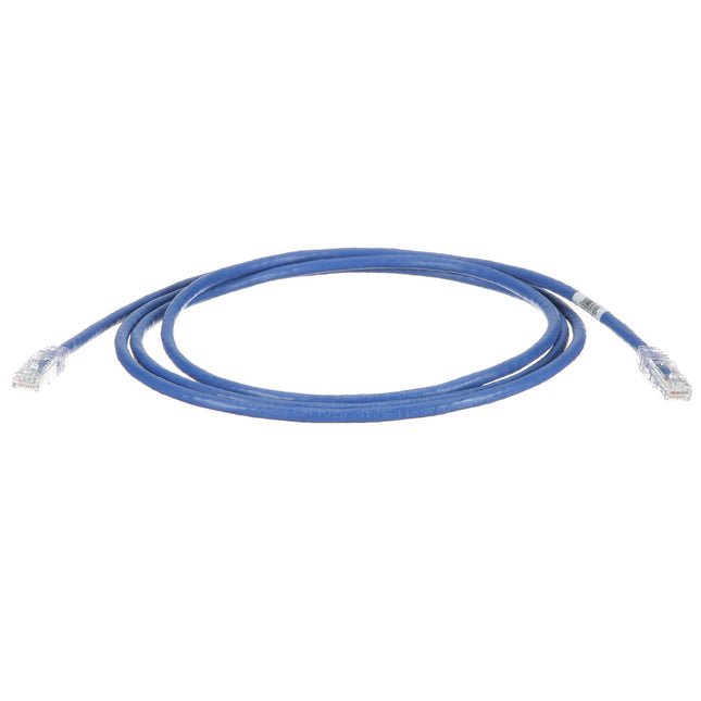 Panduit patch cord NetKey Cat 6 NK6PC7BUY azul, vista del conector