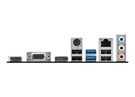 Imagen completa de MSI PRO H610M-G destacando factor de forma Micro ATX